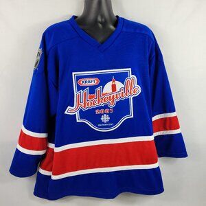 NHL Kraft Hockeyville Hockey Jersey 2007 CBC Television Men's size Large